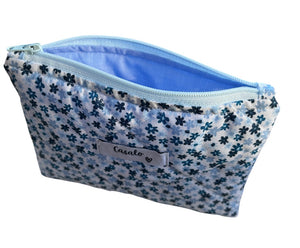 Pochette Lison bleu
