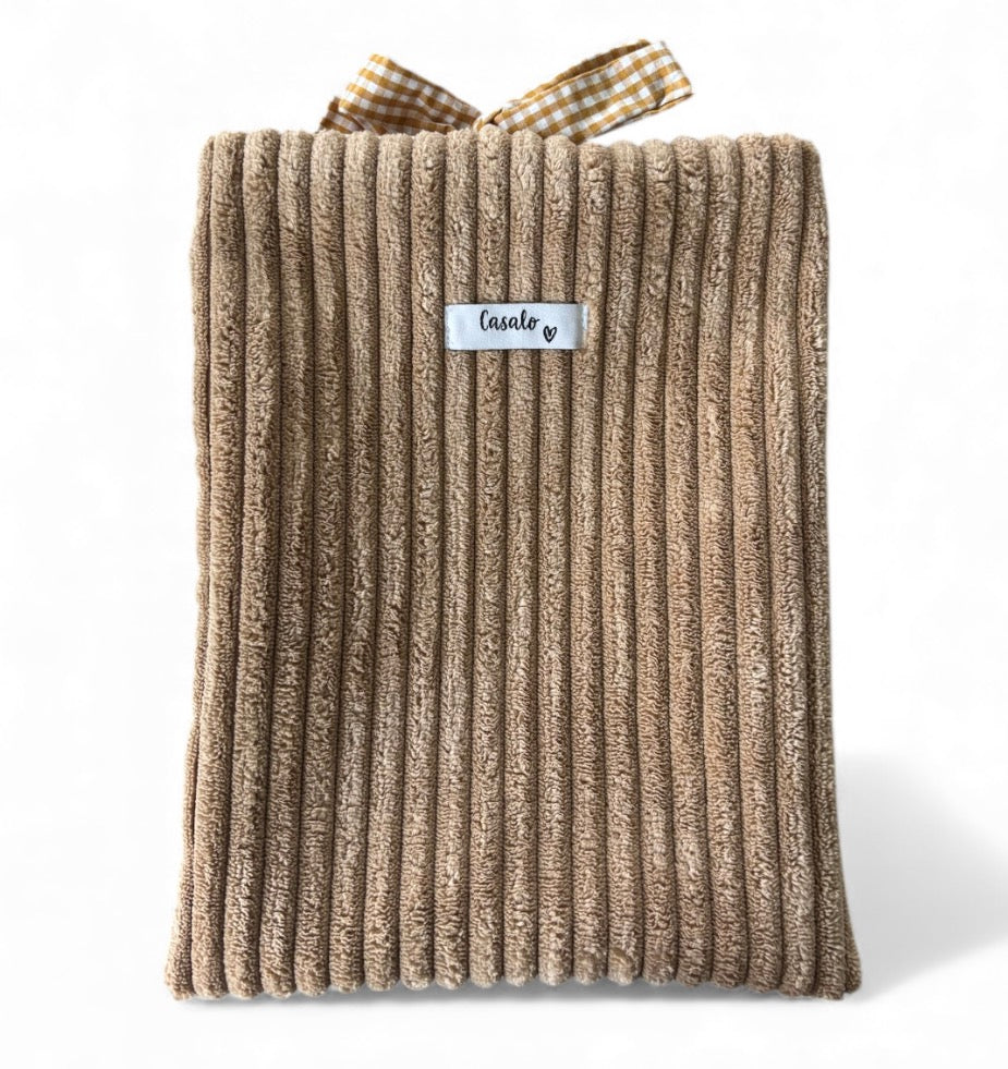 Housse de livre Lulu beige