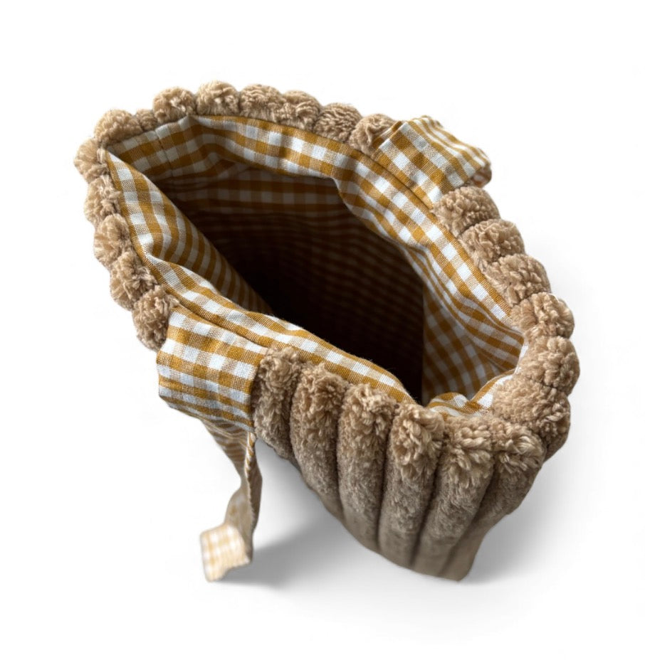 Housse de livre Lulu beige