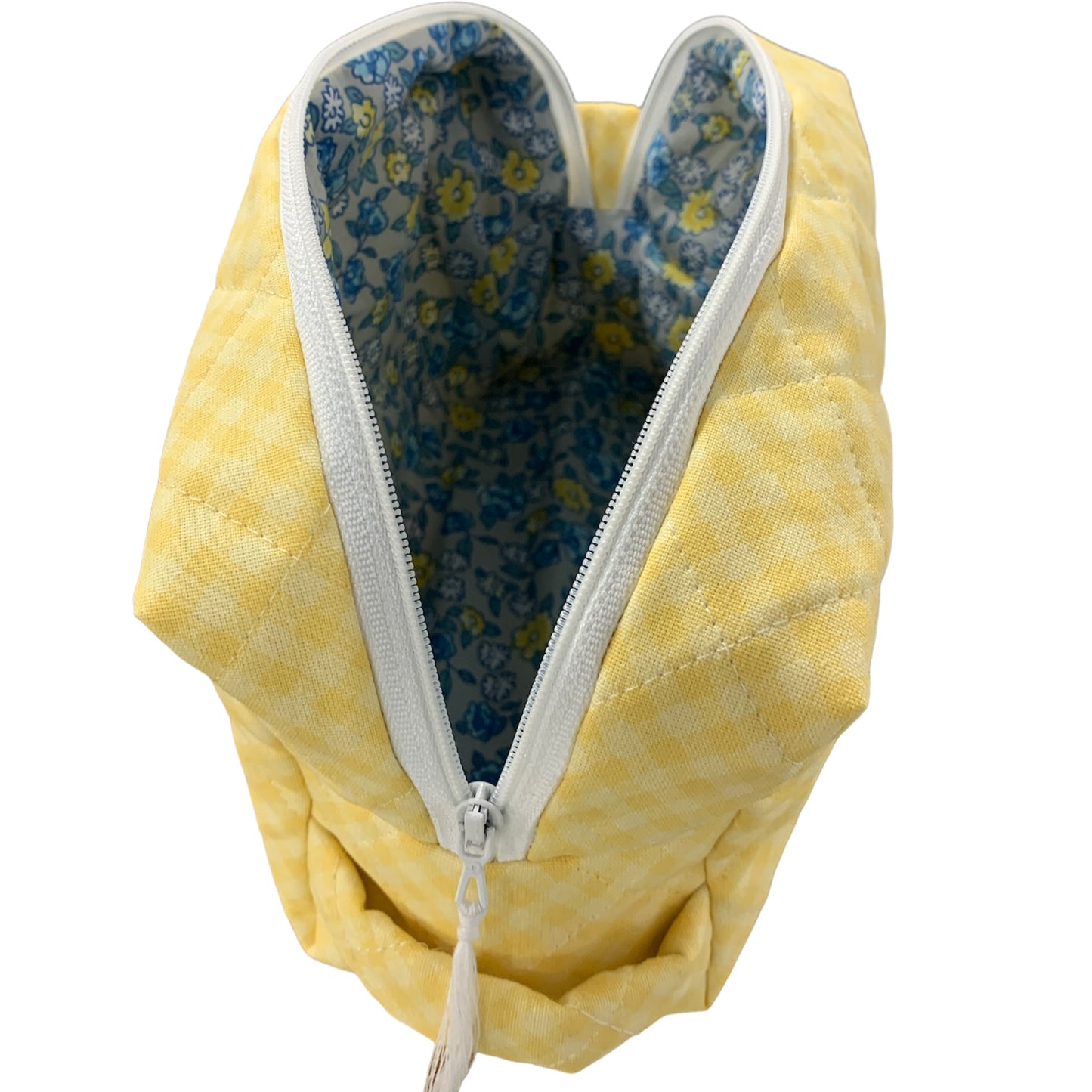 Trousse Vichy jaune